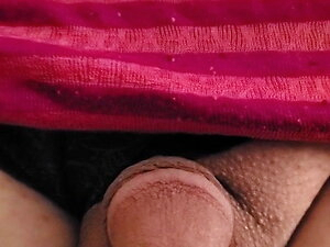 Thelibertine9 showing her small little cock, tiny peepee