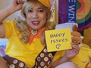 Sissy with Daddy Issues "Up" Cosplay