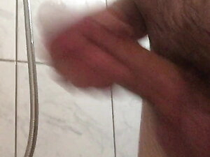 I cum in the shower, I really love my sperm)