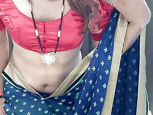Teej celebrate for my stepmom fuking saree