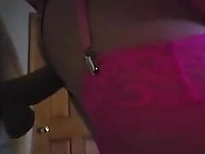 12_27_2024 Pink mini skirt