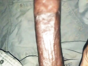 Feeling so horny this evening and as usual, needs to masturbate the big black dick