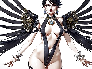 Futanari Bayonetta Masturbating and Self Sucking. Video Game Character. AI Generated. Want to see more? Check out my Patreon for thousands and thousands of images.