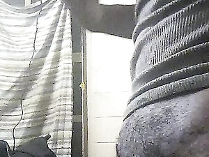 Black Femboy With nice ass and huge thick big black cock