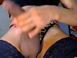 Columbian Tgirl Big Cum